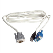 Компьютерные разъемы и переходники KVM Kabel Switch-PC USB 1,8 м - Кабель - Цифровой