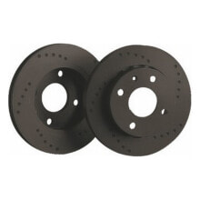Тормозные диски Brake Discs Black Diamond KBD1816CD Vented Rear Drilled