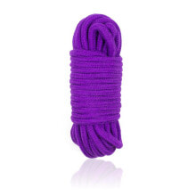 Утяжка, лассо или хомут для БДСМ FETISH ADDICT Bondage Cotton Rope 10 Meter Purple