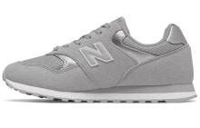 New Balance NB 393 低帮 跑步鞋 女款 灰银色 / Кроссовки New WL393MET