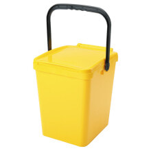 Garbage and waste sorting basket - yellow Urba 21L