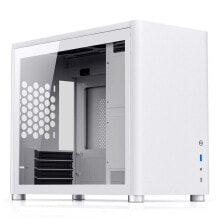 Купить компьютерные корпуса для игровых ПК Jonsbo: Jonsbo D30 Micro-ATX Gehäuse, Tempered Glass - weiß