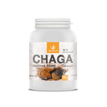 Антиоксиданты Allnature Chaga Чага для поддержки естественной защиты организма 100 капсул