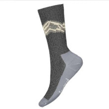 SMARTWOOL Classic Hike Light Cushion Mountain Pattern Crew Socks