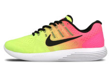 Nike Lunarglide 8 OC 黑绿粉 / Кроссовки Nike Lunarglide 8 OC 844632-999