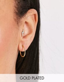 Серьги pieces купить от $11