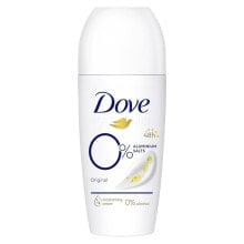 Dove 0% ALU Original 48h 50 ml deodorant Roll-on für Frauen