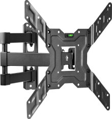 Brackets and racks for televisions and audio equipment