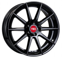 Колесный диск литой TEC Speedwheels GT7 black-glossy 9.5x19 ET35 - LK5/112 ML72.5