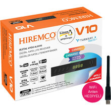 Hiremco Dexter Hıremco V10 Ethernetli USB Girişli Youtube Özellikli Lınux Tabanlı Wifi Antenli Full Hd Uydu Alıcısı