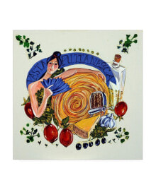 Trademark Global patricia A. Reed Pasta Puttanesca Canvas Art - 19.5