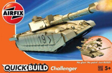 Сборная модель или аксессуар для детей Airfix Model Quickbuild Challenger Tank Desert