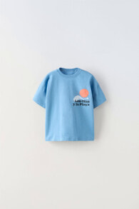 Sea wave print t-shirt