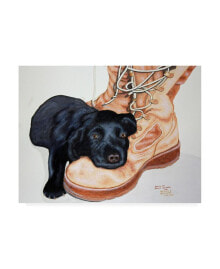 Trademark Global patrick Sullivan Gunner Canvas Art - 15.5