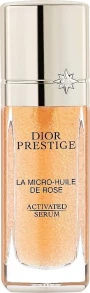 Anti-Aging-Gesichtsserum mit pflegenden Rosenmikroelementen - Dior Prestige La Micro-Huile de Rose Advanced Serum