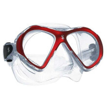 Masks and snorkels for scuba diving