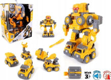 Toy robots and transformers for boys