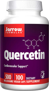 Антиоксиданты Jarrow Formulas Quercetin Флавоноид кверцетин 500 мг 100 вегетарианских капсул
