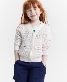 Детские свитеры и кардиганы для девочек