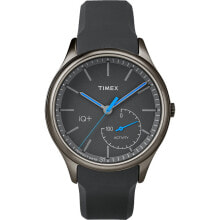 Мужские наручные часы с ремешком мужские часы с черным силиконовым ремешком Timex TW2P94900 ( 41 mm)