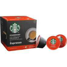 Coffee Capsules with Case Nestle STARBU.COLOMBIA