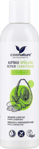 Regenerierende und kräftigende Haarspülung mit Avocado und Mandel für strapaziertes und brüchiges Haar - Cosnature Repair Conditioner Almond & Organic Avocado