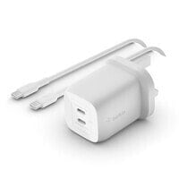 Belkin WCH013vf2MWH-B6 Ноутбук, Смартфон Белый Кабель переменного тока Быстрая зарядка Для помещений WCH013VF2MWH-B6