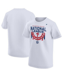 Fanatics youth Boys Branded White Philadelphia Phillies 2022 National League Champions Locker Room T-shirt