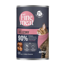 PET REPUBLIC Fine meat veal dish wet cat food 400g