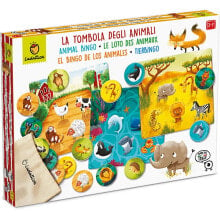 LUDATTICA Animal Bingo And Memo Board Game