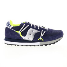 Купить синие мужские кроссовки Saucony: Saucony Jazz DST S70528-9 Mens Blue Suede Lace Up Lifestyle Sneakers Shoes