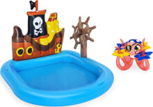 Детские бассейны bestway Inflatable playground Pirate Ship 140x130cm (52211)