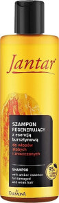 Shampoo für schwaches und geschädigtes Haar - Farmona Jantar Regenerating Shampoo with Amber Essence