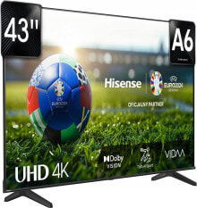 Telewizor Hisense Telewizor LED 43 cale 43A6N