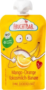 Quetschie Mango, Orange, Kokosmilch & Banane, ab 6 Monaten, 100 g