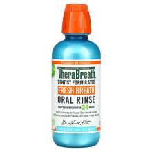 TheraBreath, Fresh Breath, Ополаскиватель для полости рта, мята из тропических лесов, 16 жидких унций (473 мл)