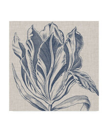 Trademark Global vision Studio Indigo Floral on Linen I Canvas Art - 15