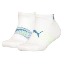 PUMA Placed Logo Short Socks 2 Pairs