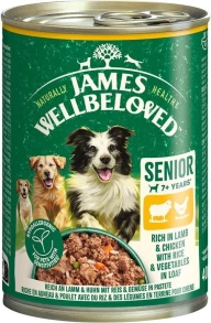James Wellbeloved Senior Dog Hypoallergenic Lamm & Huhn in Pastete