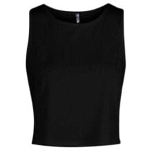 PIECES Kylie Crop Sleeveless T-Shirt