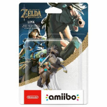 Купить аксессуары для приставок amiibo: Коллекционная фигура amiibo The Legend of Zelda: Breath of the Wild - Link (Rider) для Nintendo Switch.