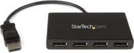 StarTech.com 4-Port Multi Monitor Adapter - DisplayPort 1.2 MST Hub - 4x 1080p - DisplayPort Video Splitter for Extended Desktop Mode on Windows PCs Only - DP to Quad DP Monitors - DisplayPort - 4x DisplayPort - 3840 x 2160 pixels - Black - Plastic - 30 H