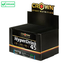 CROWN SPORT NUTRITION HyperDrink 45 Energy Sachets Box 47g 10 Units Neutral