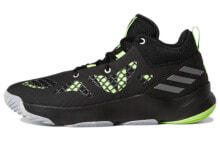 adidas Pro N3XT 2021 舒适 透气 中帮 复古篮球鞋 男款 碳黑 / Кроссовки Adidas Pro N3XT 2021 Vintage Basketball Shoes