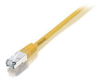 Кабели и разъемы для аудио- и видеотехники equip 605668 сетевой кабель 15 m Cat6a S/FTP (S-STP) Желтый