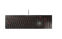 Клавиатуры cHERRY KC 6000 Slim клавиатура USB QWERTZ Немецкий Черный JK-1600DE-2