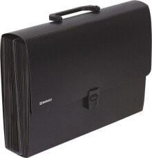 Donau Folding briefcase DONAU, PP, A4, with handle, black