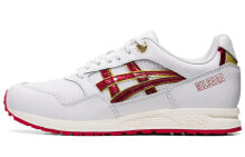 Asics Gel-Saga 低帮 跑步鞋 男女同款 白红 / Кроссовки Asics Gel-Saga 1191A231-100