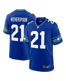 Nike men's Devon Witherspoon College Navy Seattle Seahawks 2023 NFL Draft First Round Pick Game Jersey