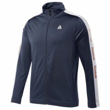 Men's Sports Jacket Reebok Essentials Linear Logo Dark blue